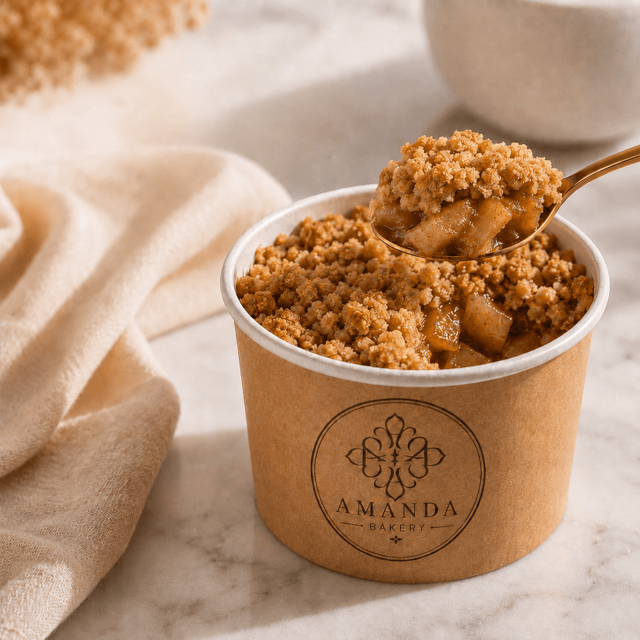 Crumble de Manzana